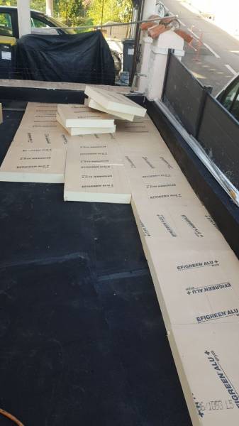 Réalisation d’une étanchéité d’un toit terrasse sur environ 45 m² à Vallauris