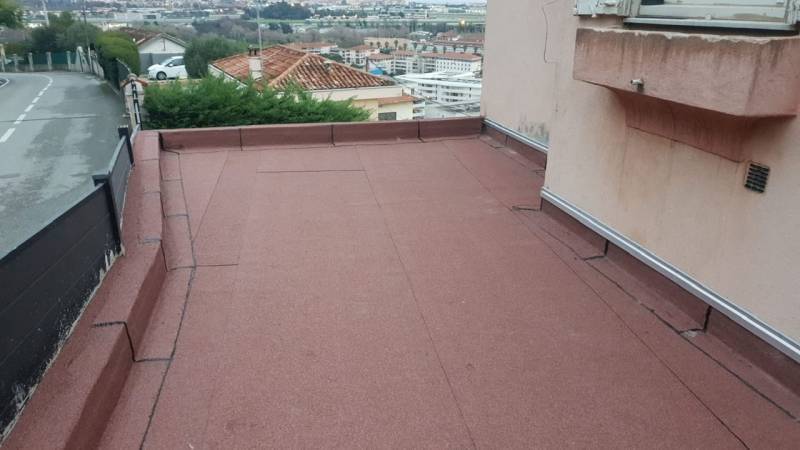 Réalisation d’une étanchéité d’un toit terrasse sur environ 45 m² à Vallauris