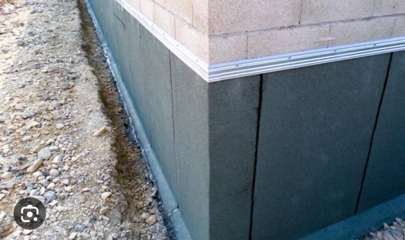 étanchéité d'un mur enterré