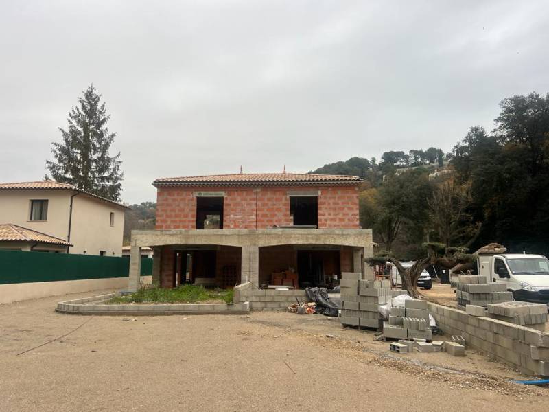 construction de charpente pour une surface de 150 m2